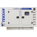 Дизельный генератор Teksan TJ44PE5A в кожухе